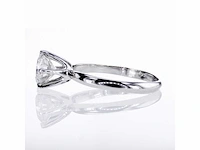 14 krt. wit gouden ring met diamant 1,51 crt. naturel - afbeelding 5 van  10