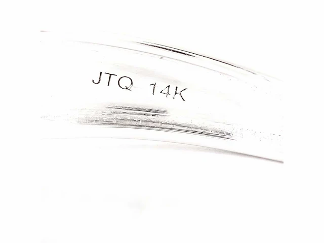 14 krt wit gouden ring met diamanten 3,18 crt - afbeelding 6 van  9