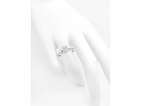 14 krt wit gouden ring met natuurlijke diamant 1,03 crt - afbeelding 8 van  8