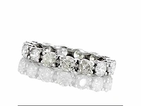 14 krt wit gouden ring met natuurlijke diamant 2,44 crt - afbeelding 3 van  6