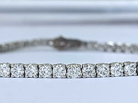 14 krt wit gouden tennis armband met diamanten 1,94 crt
