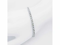 14 krt wit gouden tennis armband met natuurlijke diamant 5,12 crt - afbeelding 3 van  6