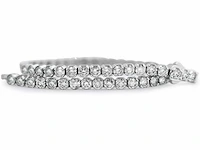 14 krt wit gouden tennis armband met natuurlijke diamant 8,68 crt