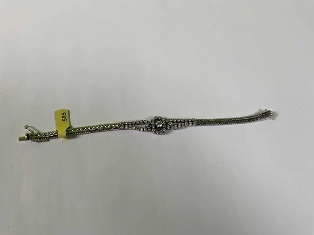 14 krt witgouden armband - afbeelding 1 van  4