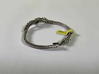 14 krt witgouden armband - afbeelding 4 van  4