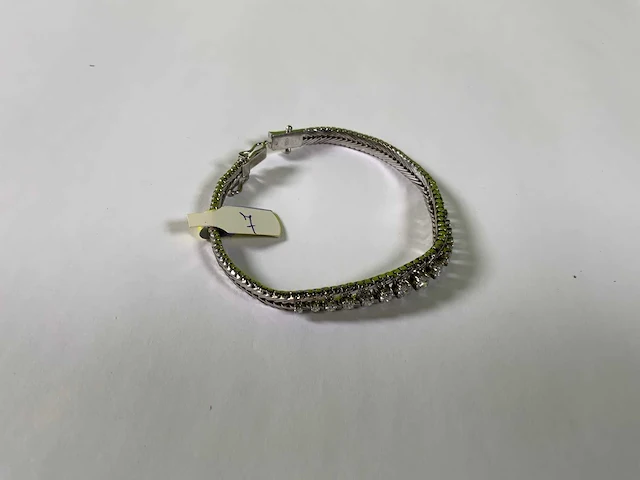 14 krt witgouden armband - afbeelding 1 van  4