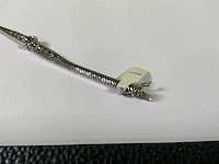 14 krt witgouden armband - afbeelding 4 van  4