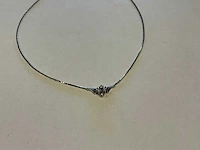 14 krt witgouden collier - afbeelding 2 van  3