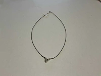14 krt witgouden collier - afbeelding 1 van  3