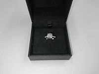 14 krt. witgouden ring met 2,00 crt. diamant - afbeelding 5 van  7
