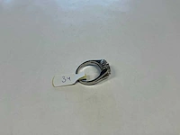 14 krt witgouden ring - afbeelding 3 van  3
