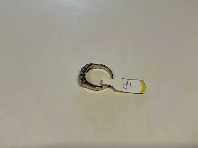 14 krt witgouden ring - afbeelding 2 van  3