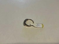 14 krt witgouden ring - afbeelding 2 van  3