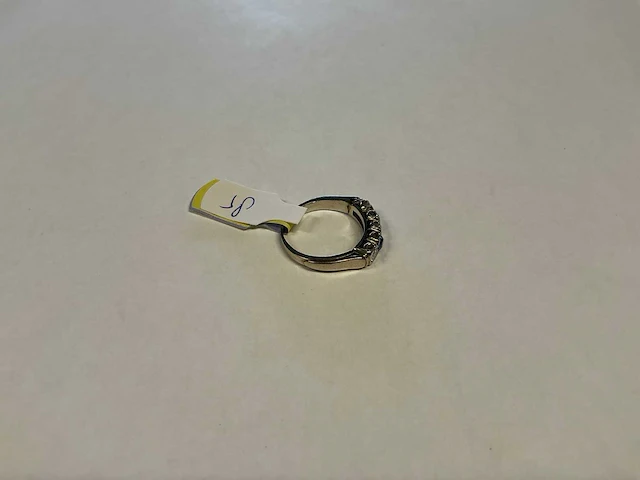 14 krt witgouden ring - afbeelding 3 van  3