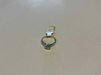 14 krt witgouden ring - afbeelding 1 van  4