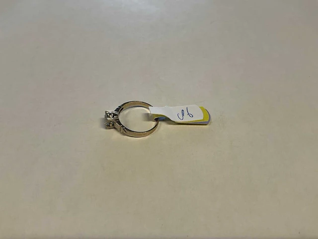 14 krt witgouden ring - afbeelding 2 van  4