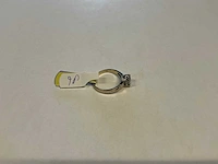14 krt witgouden ring - afbeelding 3 van  4