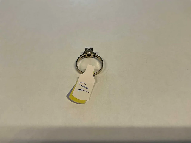 14 krt witgouden ring - afbeelding 4 van  4