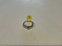 14 krt witgouden ring - afbeelding 1 van  3