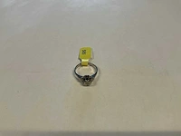 14 krt witgouden ring - afbeelding 1 van  3
