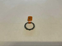 14 krt witgouden ring - afbeelding 1 van  3