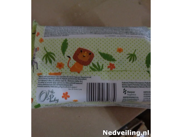 14 pakjes ola baby babydoekjes met 72 stuks per pakje - afbeelding 3 van  5