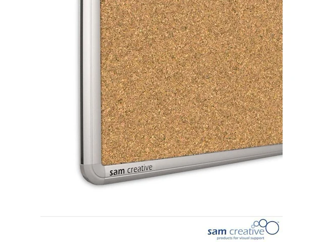 14 prikbord classic series natuurkurk 45x60 cm sam creative, pbcls045060 - afbeelding 2 van  4