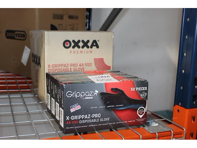 1400 latex handschoenen oxxa maat 8/m. - afbeelding 1 van  2