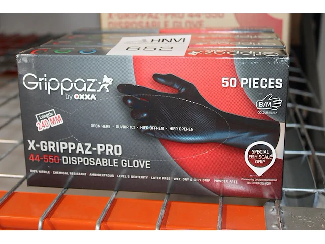1400 latex handschoenen oxxa maat 8/m. - afbeelding 2 van  2