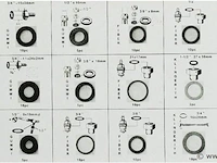 141-delige set dichtingsringen - afbeelding 2 van  4