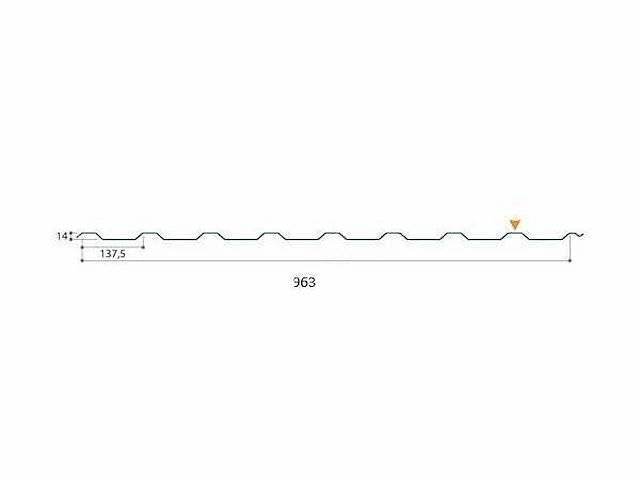 144,4m2 dakplaat 3000 x 963mm - afbeelding 3 van  9