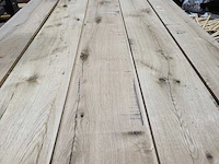 14.63 m2 rustiek eiken planken 20 x 195 mm 30 st./ 250 cm. - afbeelding 3 van  5