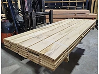 14.63 m2 rustiek eiken planken 20 x 195 mm 30 st./ 250 cm. - afbeelding 4 van  5