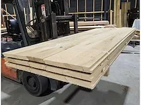 14.63 m2 rustiek eiken planken 20 x 195 mm 30 st./ 250 cm.