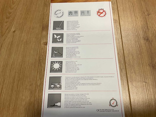 14,8m² kronospan kliklaminaat oak ambiance - afbeelding 7 van  9