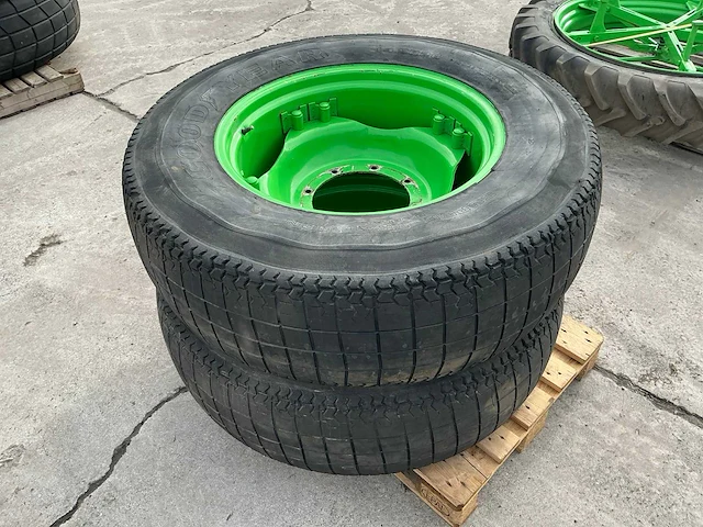 14.9r28 good year super traction radial banden met velg (2x) - afbeelding 5 van  12