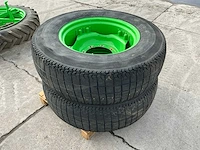 14.9r28 good year super traction radial banden met velg (2x) - afbeelding 6 van  12