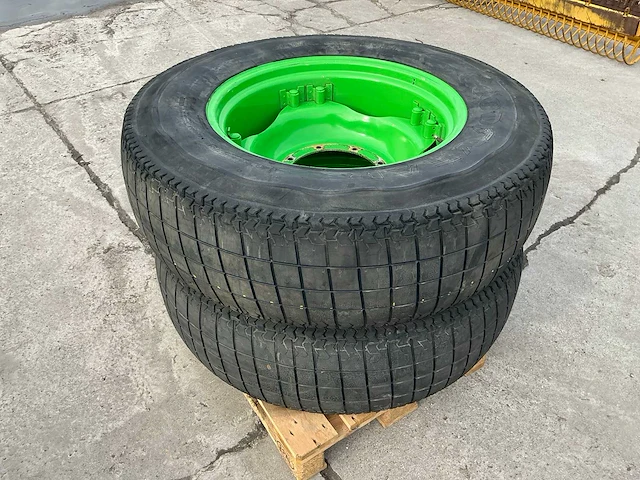 14.9r28 good year super traction radial banden met velg (2x) - afbeelding 7 van  12