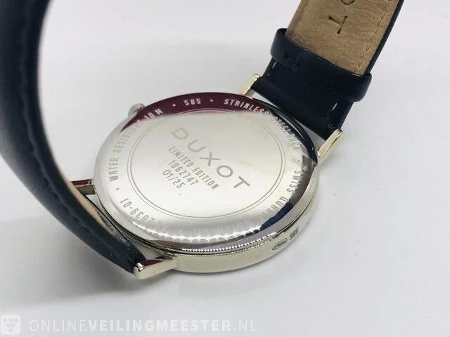 14kt witgoud horloge duxot aurum - afbeelding 12 van  12