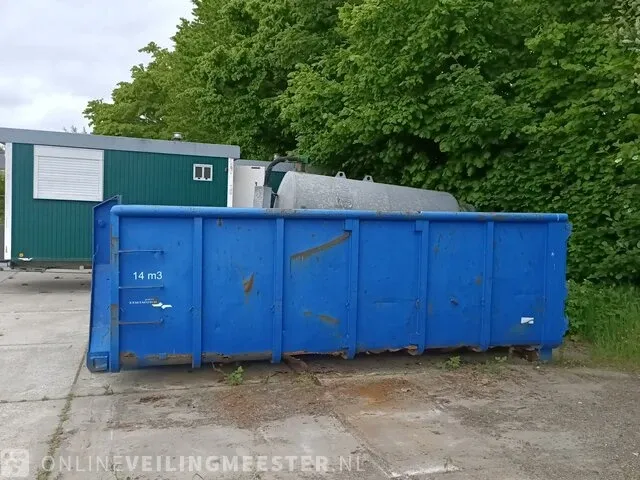 14m³ open container vossebelt - afbeelding 2 van  9