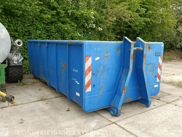 14m³ open container vossebelt - afbeelding 9 van  9