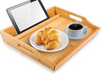 14x bamboe dienblad 55,3x35,3 cm - afbeelding 1 van  1