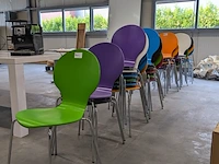 14x eetkamerstoel diverse kleuren - afbeelding 1 van  5