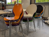 14x eetkamerstoel diverse kleuren - afbeelding 1 van  5