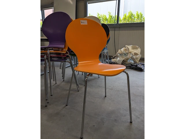 14x eetkamerstoel diverse kleuren - afbeelding 3 van  5
