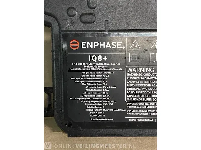 14x enphase iq8+ micro-omvormer - afbeelding 3 van  5