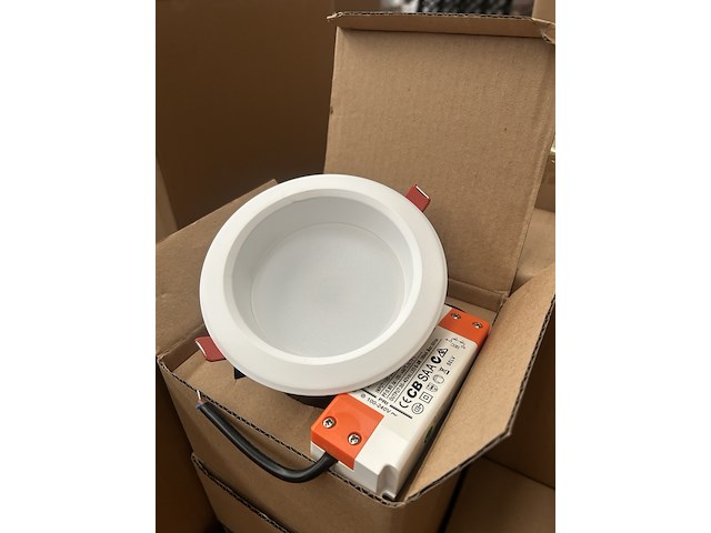 14x led inbouwspot/down light met led driver 8.5w 4000k ellipz lighting, dl304u0094 - afbeelding 2 van  4