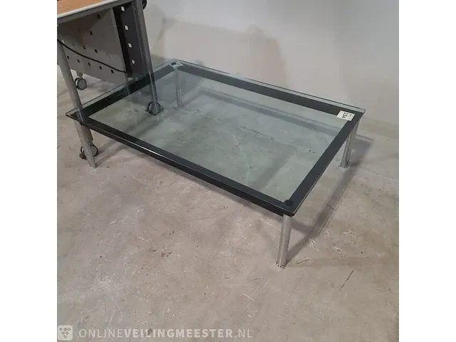 14x verrijdbare lessenaar, 2x salontafel met glazen tafelblad en 4x tussenschot - afbeelding 9 van  15