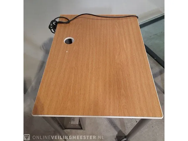 14x verrijdbare lessenaar, 2x salontafel met glazen tafelblad en 4x tussenschot - afbeelding 11 van  15