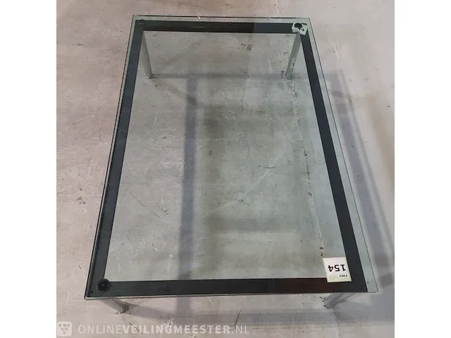 14x verrijdbare lessenaar, 2x salontafel met glazen tafelblad en 4x tussenschot - afbeelding 14 van  15